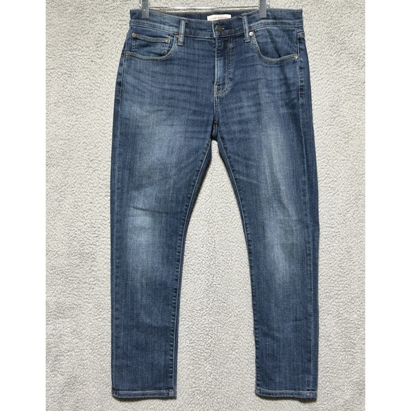 Lucky Brand Other - Lucky Brand‎ 110 Slim Jeans Mens 32x30 Blue Medium Wash Excellent Stretch Denim